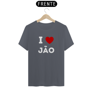 Nome do produto Camiseta Unissex - I <3 Jão 