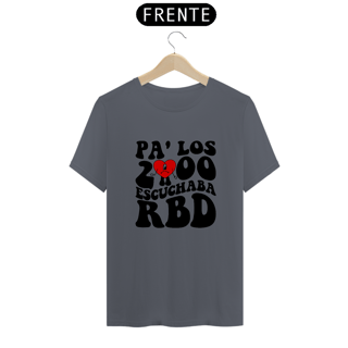 Nome do produtoCamiseta Unissex - RBD Pa'los 2000 Escuchaba RBD