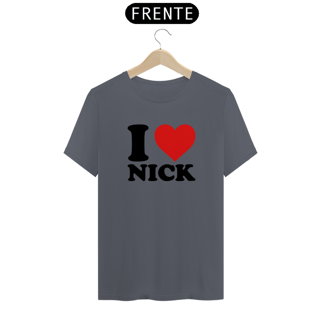 Nome do produto Camiseta Unissex - Jonas Brothers I Love Nick