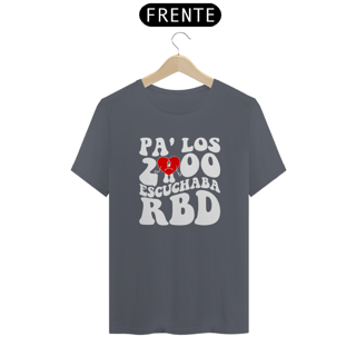 Nome do produtoCamiseta Unissex - RBD Pa'los 2000 Escuchaba RBD