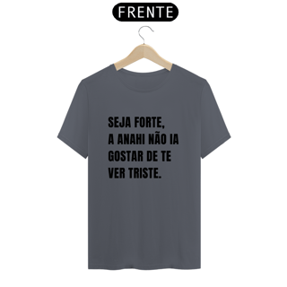 Nome do produto Camiseta Unissex - RBD Seja Forte pela Anahi 