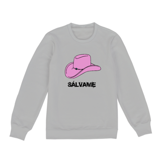 Nome do produto Moletom Unissex - Sálvame ^_^