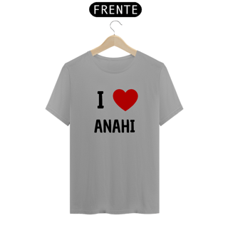 Nome do produto Camiseta Unissex - RBD I <3 Anahi
