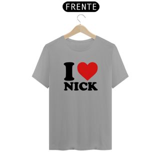 Nome do produto Camiseta Unissex - Jonas Brothers I Love Nick