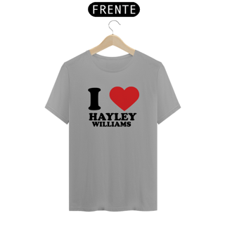 Nome do produtoCamiseta Unissex - Paramore I Love Hayley Williams