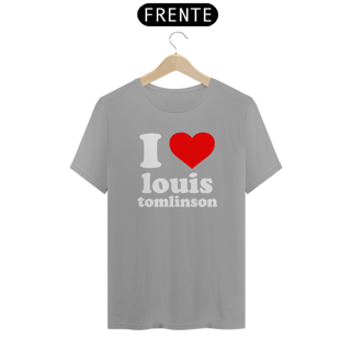 Nome do produtoCamiseta Unissex - Louis Tamlinson I Love 