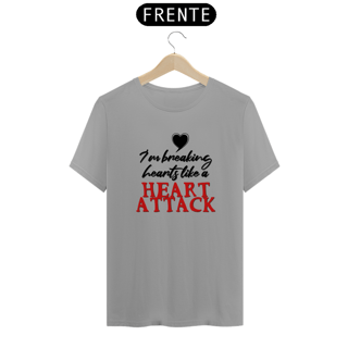 Nome do produto Camiseta Unissex - Demi Lovato Heart Attack