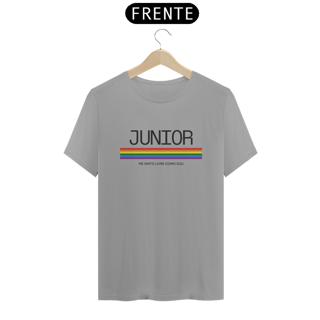 Nome do produto Camiseta Unissex - Pride JUNIOR me sinto livre