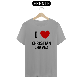 Nome do produtoCamiseta Unissex - RBD I Love Christian Chavez