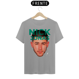 Nome do produto CAMISETA NICK JONAS FACE