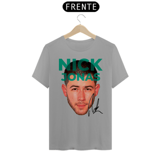 Nome do produto CAMISETA NICK JONAS FACE
