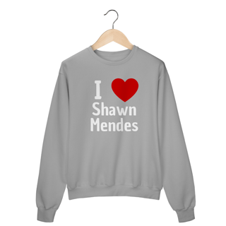 Nome do produto MOLETOM I LOVE SHAWN MENDES
