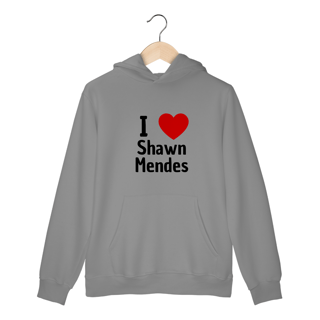 Nome do produto MOLETOM CANGURU I LOVE SHAWN MENDES