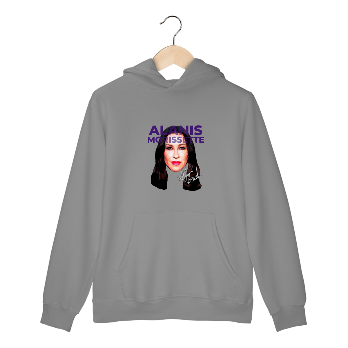 Nome do produto: MOLETOM CANGURU ALANIS MORISSETE
