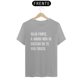 Nome do produto Camiseta Unissex - RBD Seja Forte pela Anahi 