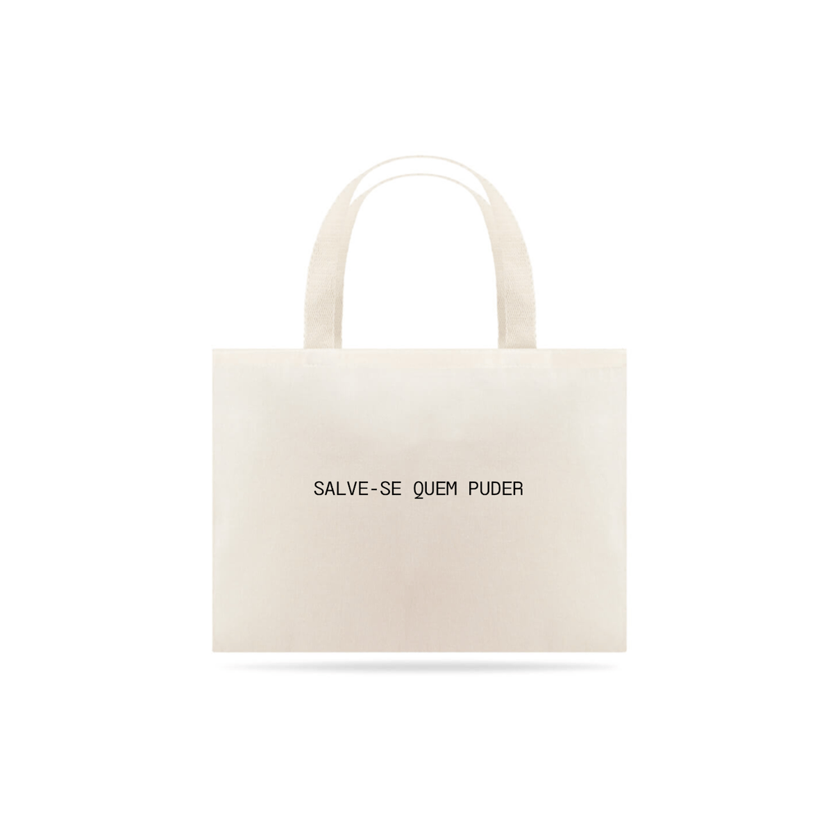 Nome do produto: ECOBAG JUNIOR SALVE - SE QUEM PUDER