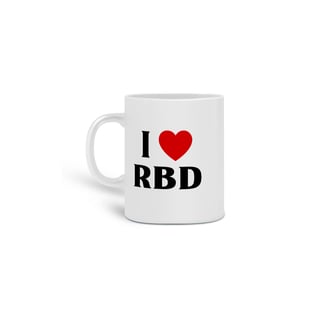 Caneca - I <3 RBD