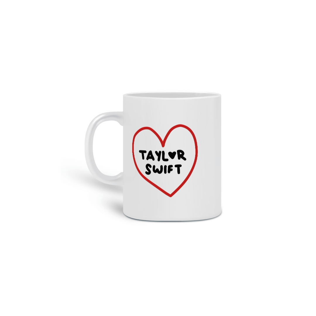 Nome do produto: Caneca -  <3 Taylor Swift 