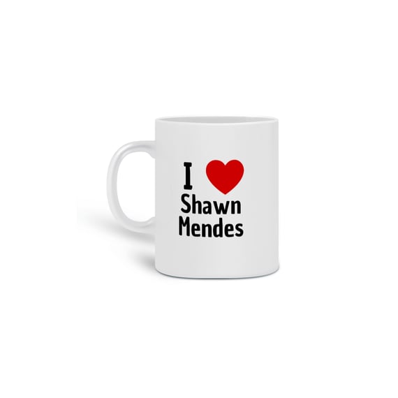 CANECA I LOVE SHAWN MENDES