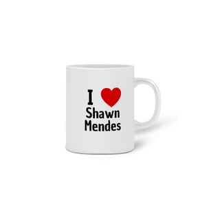 Nome do produto CANECA I LOVE SHAWN MENDES