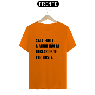 Nome do produto Camiseta Unissex - RBD Seja Forte pela Anahi 