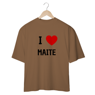 Nome do produto Camiseta Oversized - RBD I Love Maite