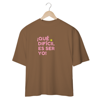 Nome do produto Camiseta Oversized - RBD ¡Que difícil es ser yo! ★