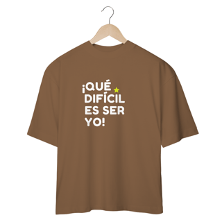 Nome do produto Camiseta Oversized - RBD ¡Que difícil es ser yo! ★