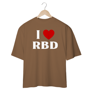 Nome do produto Camiseta Oversized - RBD I Love RBD 