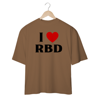 Nome do produto Camiseta Oversized - RBD I Love RBD 