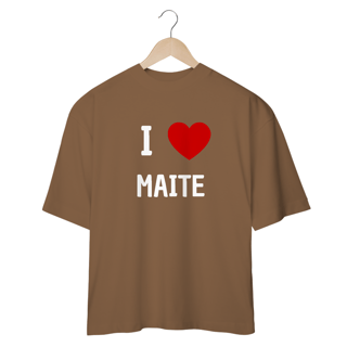 Nome do produto Camiseta Oversized - RBD I Love Maite