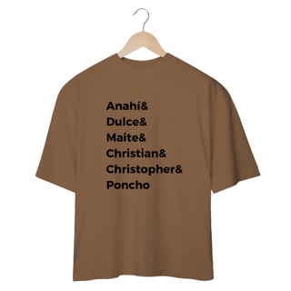 Nome do produto Camiseta Oversized - RBD Integrantes