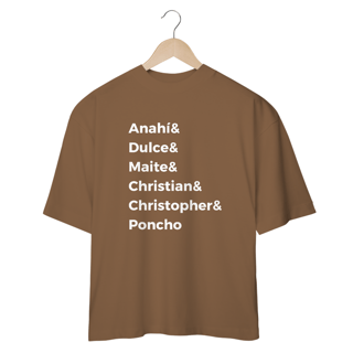 Nome do produto Camiseta Oversized - RBD Integrantes