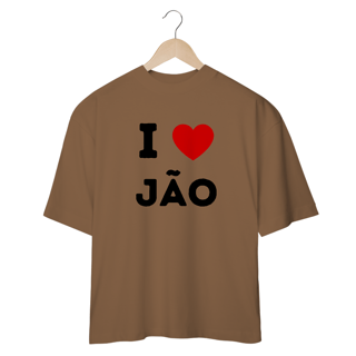 Nome do produto Camiseta Oversized - Jão I Love Jão 