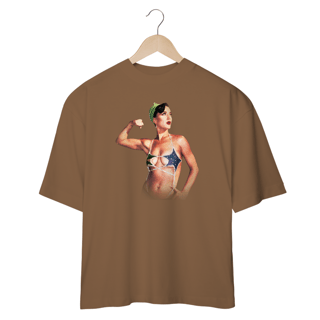 Nome do produto CAMISETA OVERSIZED KATY PERRY GIRL POWER