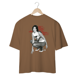 Nome do produto CAMISETA OVERSIZED DUA LIPA