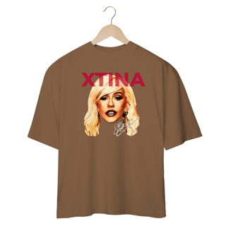 Nome do produto CAMISETA OVERSIZED CHRISTINA AGUILERA FACE
