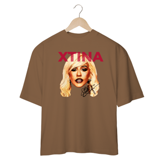 Nome do produto CAMISETA OVERSIZED CHRISTINA AGUILERA FACE