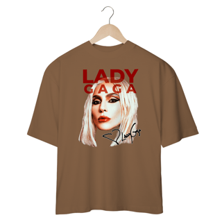 Nome do produto CAMISETA OVERSIZED LADY GAGA FACE