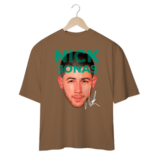 Nome do produto CAMISETA OVERSIZED NICK JONAS FACE