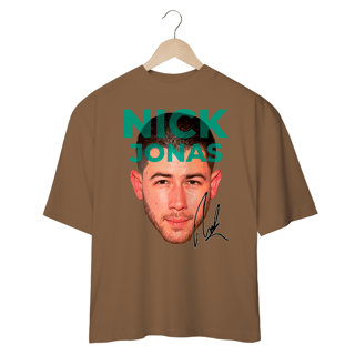 Nome do produto CAMISETA OVERSIZED NICK JONAS FACE