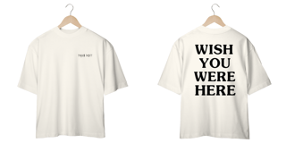 Nome do produto Camiseta Oversized - Travis Scott 