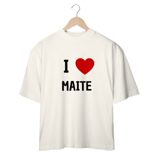 Nome do produto Camiseta Oversized - RBD I Love Maite