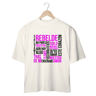 Nome do produto Camiseta Oversized - RBD Maiores Sucessos