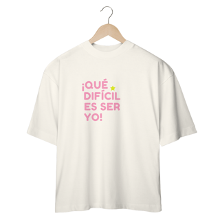 Nome do produto Camiseta Oversized - RBD ¡Que difícil es ser yo! ★
