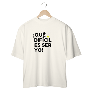 Nome do produto Camiseta Oversized - RBD ¡Que difícil es ser yo! ★