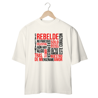 Nome do produto Camiseta Oversized - RBD Maiores Sucessos