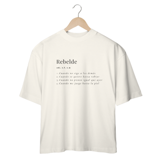 Nome do produto Camiseta Oversized - RBD Significado Rebelde