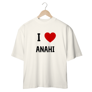 Nome do produto Camiseta Oversized - RBD I Love Anahí