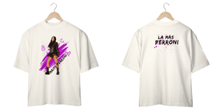 Nome do produto Camiseta Oversized - RBD Maite Perroni La Más Perroni